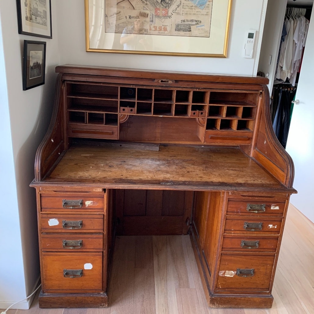 Before Roller Desk